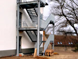 Fluchttreppe in Radeberg