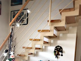 Treppe mit Geländer